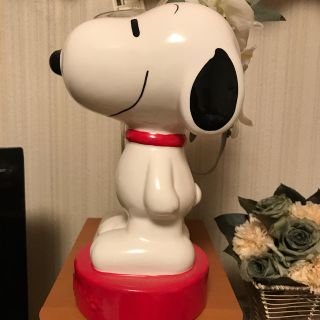 スヌーピー(SNOOPY)のSNOOPY 貯金箱　陶器(キャラクターグッズ)