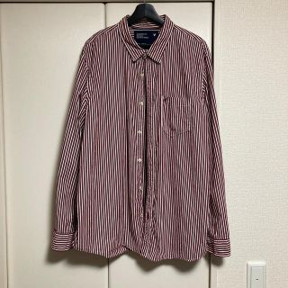 アメリカンイーグル(American Eagle)のamerican eagle outfitters ストライプ柄L/Sシャツ(シャツ)