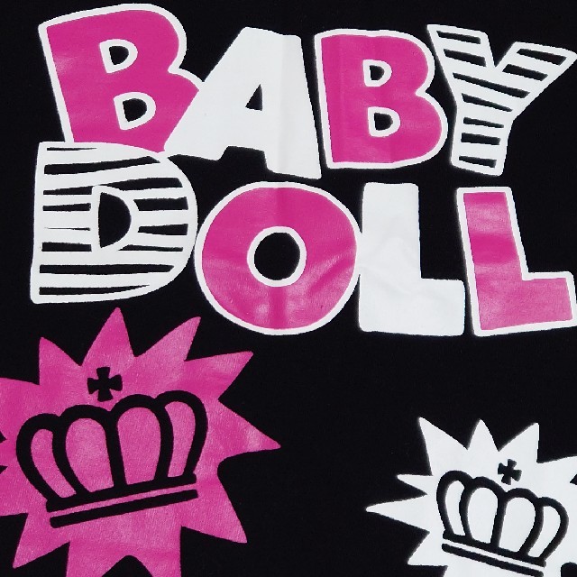 BABYDOLL(ベビードール)のベビードール 長袖Tシャツ 90 キッズ/ベビー/マタニティのキッズ服女の子用(90cm~)(Tシャツ/カットソー)の商品写真