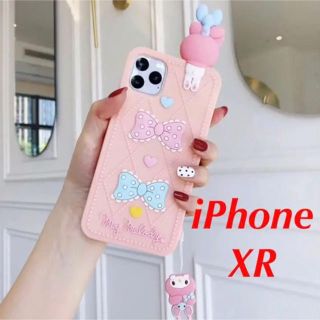 マイメロディ(マイメロディ)の★値下げしました★サンリオ マイメロディ iPhoneXRケース ストラップ付き(iPhoneケース)