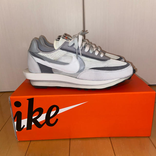 【美】Nike × Sacai  LDwaffle white 27.0cmメンズ