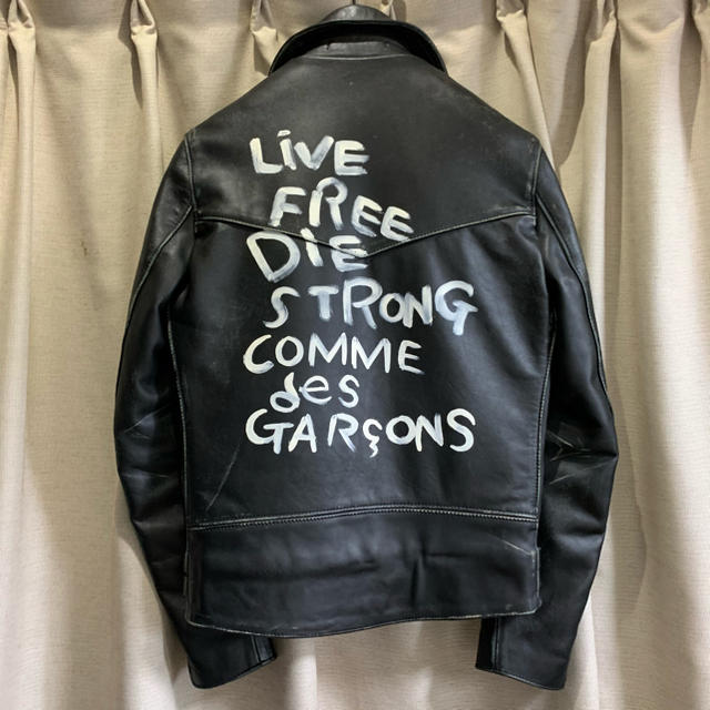 COMME des GARCONS HOMME PLUS - コムデギャルソン ライダース ルイスレザー live freeの通販 by のむ