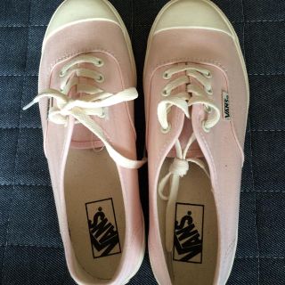 ヴァンズ(VANS)のバンズvansピンクぺたんこザラチャオパ(スニーカー)