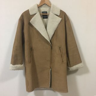 ビューティアンドユースユナイテッドアローズ(BEAUTY&YOUTH UNITED ARROWS)のwcloset ムートンコート　ライダース(ムートンコート)