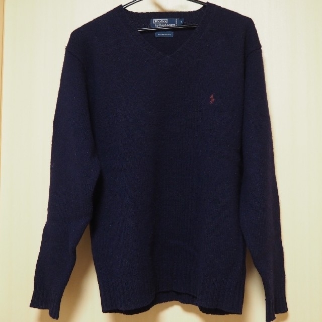 POLO RALPH LAUREN - Polo by Ralph Lauren 紺色ニットの通販 by だす's shop｜ポロラルフ