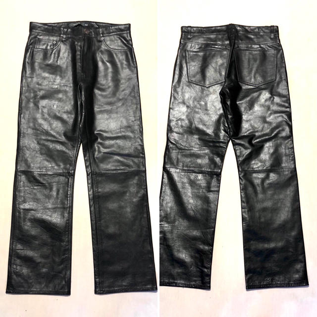 GAP(ギャップ)のGAP Black-Leather Pant (5P) Size W32 L30 メンズのパンツ(デニム/ジーンズ)の商品写真