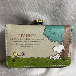 ピーナッツ(PEANUTS)の★PEANUTSピーナッツミニ折り財布★未使用品(財布)