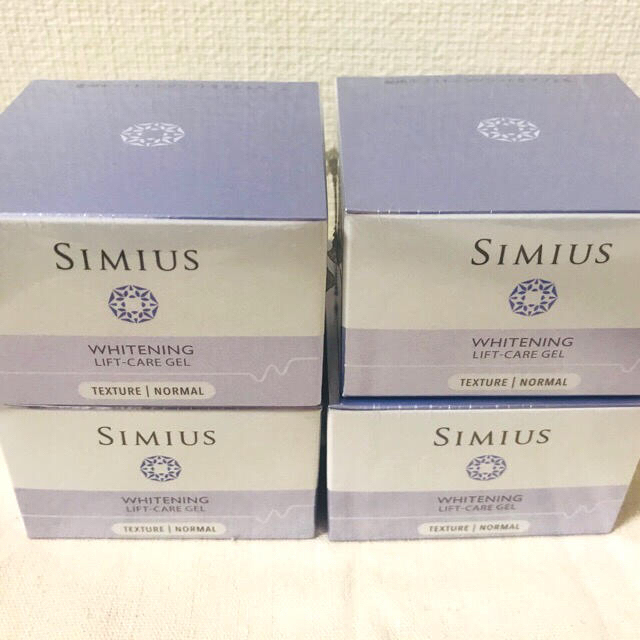 シミウス SIMIUS 薬用ホワイトニングリフトケアジェル 60g 4個セット