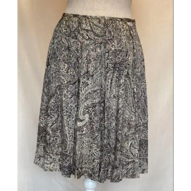 dinos(ディノス)のDAMA シルクスカート　絹 レディースのスカート(ひざ丈スカート)の商品写真