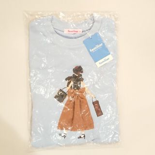 ファミリア(familiar)の【新品】2019秋冬 familiar ファミリア 140長袖 トレーナー 水色(Tシャツ/カットソー)