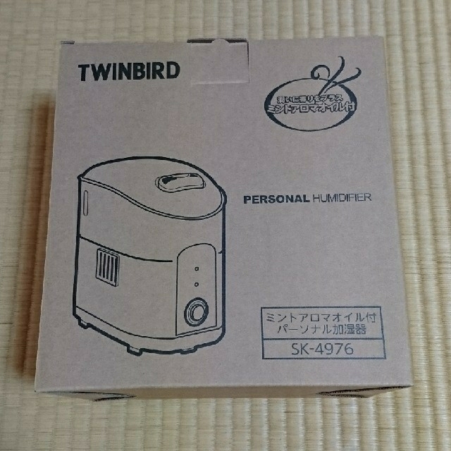 TWINBIRD(ツインバード)の加湿器 ツインバード工業 スマホ/家電/カメラの生活家電(加湿器/除湿機)の商品写真