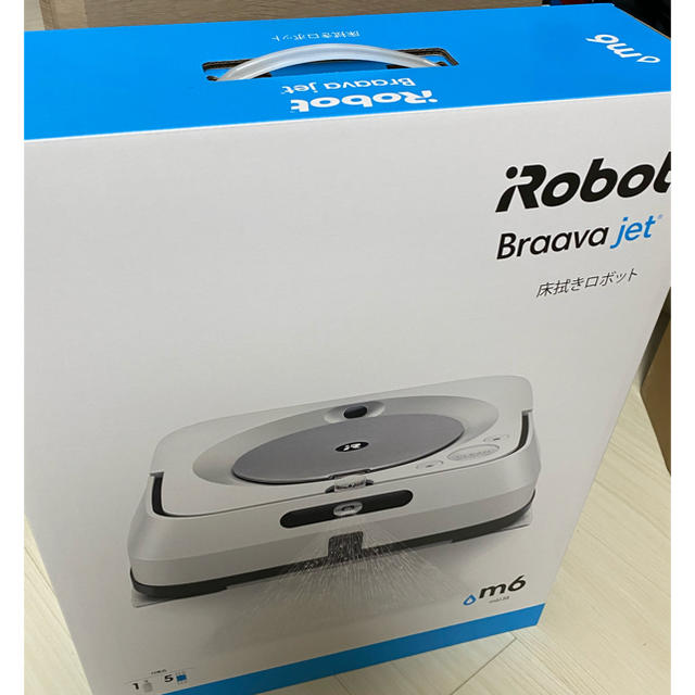 iRobot(アイロボット)の新品未使用　IROBOT ブラーバジェットM6 ブラーバ スマホ/家電/カメラの生活家電(掃除機)の商品写真