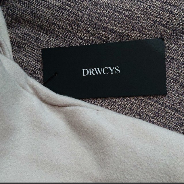 DRWCYS(ドロシーズ)のドロシーズ  ノーカラーコート ロング アイボリー レディースのジャケット/アウター(ロングコート)の商品写真