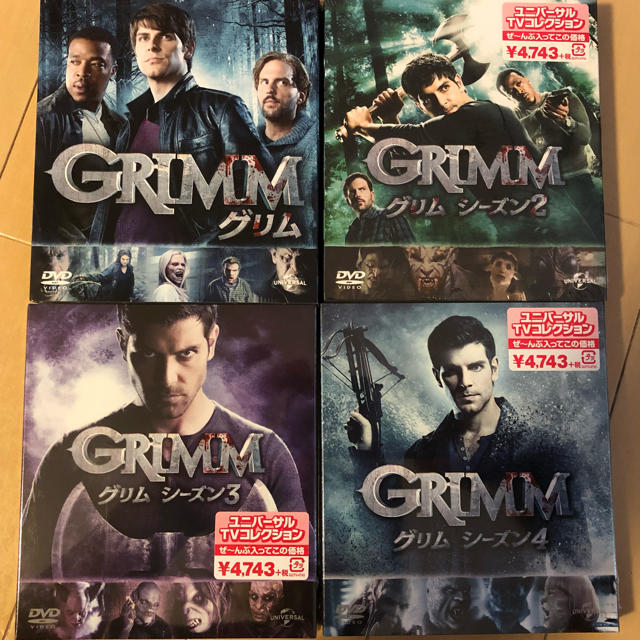 GRIMM／グリム　シーズン1-4バリューパック DVD