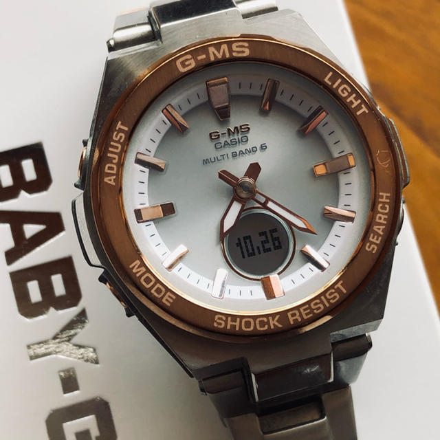 Baby-G(ベビージー)のカシオ CASIO Baby-G ベビージー MSG-W200SG-4AJF レディースのファッション小物(腕時計)の商品写真