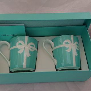 ティファニー(Tiffany & Co.)のティファニー  ブルーボックスマグ(インドネシア)①(食器)