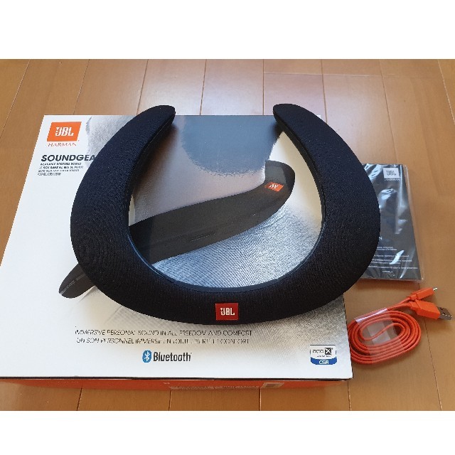 ヘッドフォン/イヤフォンJBL SoundGear ネックスピーカー