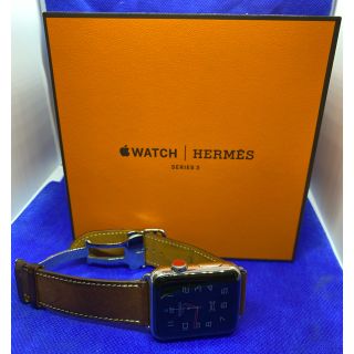 エルメス(Hermes)の売り切りApple watch hermes Applecare+付き(腕時計(デジタル))