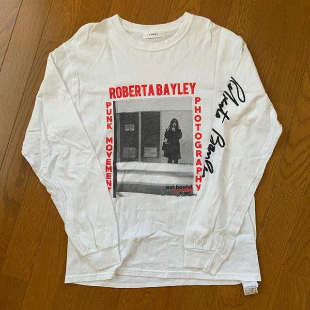 Ameri VINTAGE(アメリヴィンテージ)のAmeri ロングTシャツ レディースのトップス(Tシャツ(長袖/七分))の商品写真