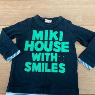 ミキハウス(mikihouse)のミキハウス　90サイズ　長袖カットソー(Tシャツ/カットソー)