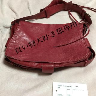 バレンシアガバッグ(BALENCIAGA BAG)のバレンシアガ希少バッグ（渋レッド）(ショルダーバッグ)