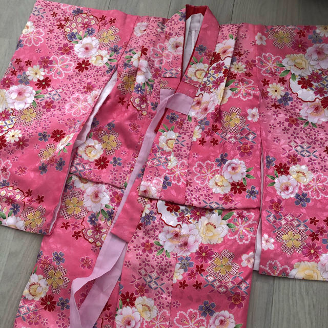 753 着物　3歳　〈被布に難あり〉 キッズ/ベビー/マタニティのキッズ服女の子用(90cm~)(和服/着物)の商品写真