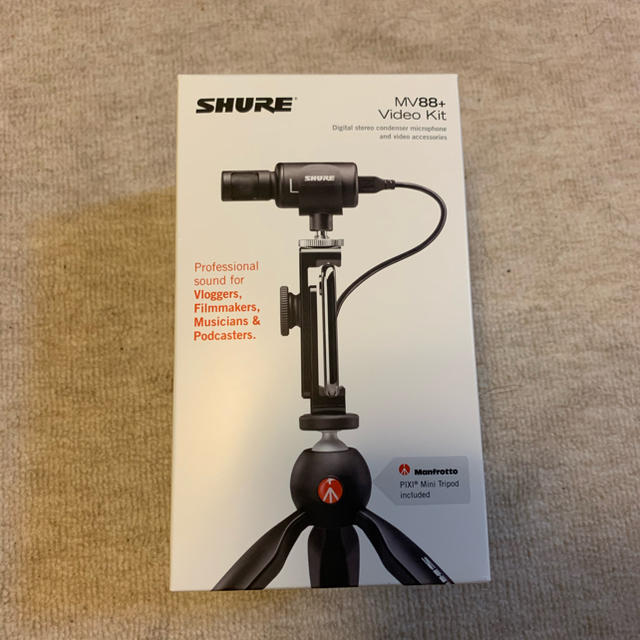 shure mv88 新品未開封-