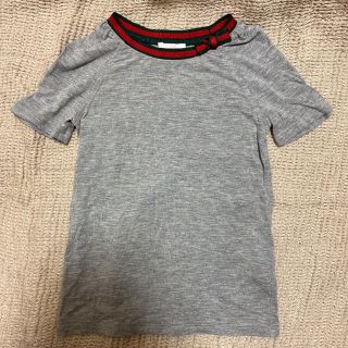 グッチ(Gucci)のグッチ　Tシャツ　グレー　サイズ4(Tシャツ/カットソー)