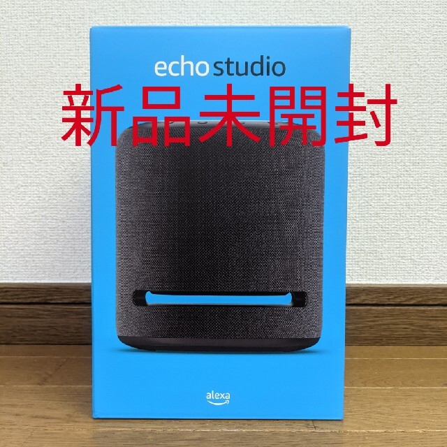 ECHO(エコー)の【週末限定値下げ】Amazon Echo Studio スマホ/家電/カメラのオーディオ機器(スピーカー)の商品写真