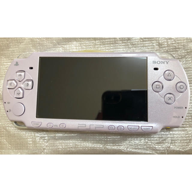 PlayStation Portable(プレイステーションポータブル)のPSP 2000 LP LAVENDER PURPLE Blume series エンタメ/ホビーのゲームソフト/ゲーム機本体(携帯用ゲーム機本体)の商品写真