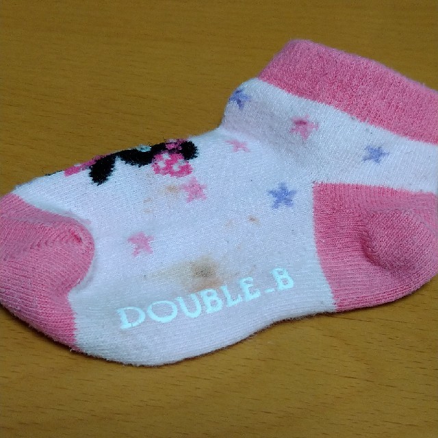 DOUBLE.B(ダブルビー)のダブルB　靴下　3点 キッズ/ベビー/マタニティのこども用ファッション小物(靴下/タイツ)の商品写真
