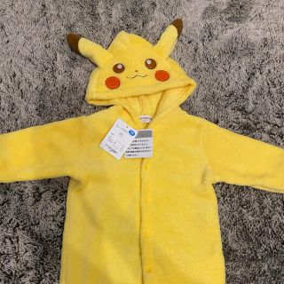 ポケモン(ポケモン)のピカチュウ　着ぐるみ　80センチ(ロンパース)