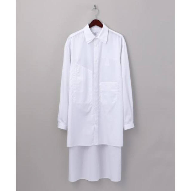 Yohji Yamamoto × [Alexandros] 2枚衿ロングシャツ