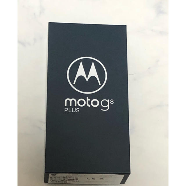 新品未開封　モトローラ 国内版simフリー moto g8 plus　納品書付