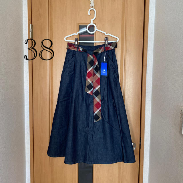 スカート♡新品タグ付き　クレストブリッジブルーレーベル   デニムスカート　38