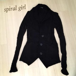 スパイラルガール(SPIRAL GIRL)のspiral girlカーディガン(カーディガン)