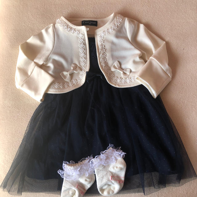 セレモニー服 キッズ/ベビー/マタニティのベビー服(~85cm)(セレモニードレス/スーツ)の商品写真