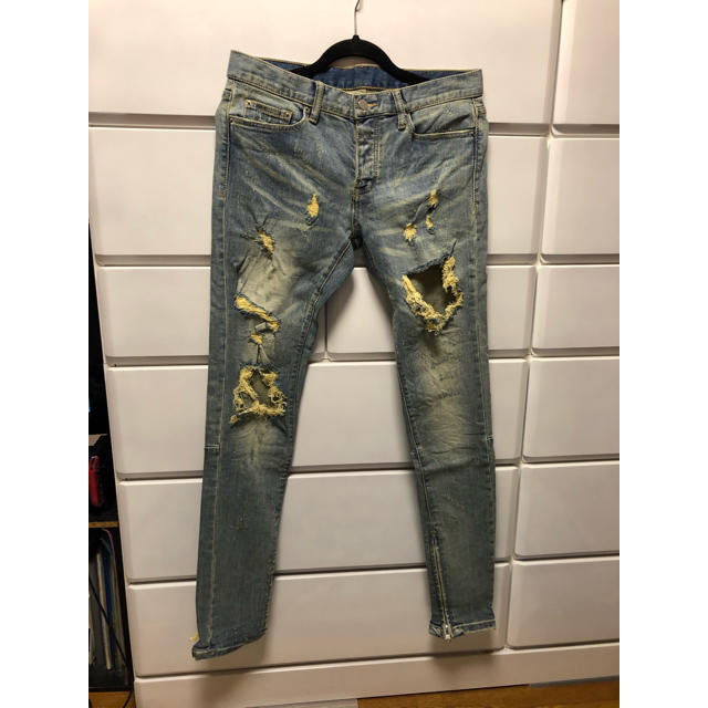 新品！ミニマルmnml！ストレッチ！ジーンズ！size30！ジョーダンシュプ