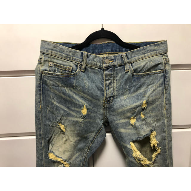 FEAR OF GOD(フィアオブゴッド)の新品！ミニマルmnml！ストレッチ！ジーンズ！size30！ジョーダンシュプ メンズのパンツ(デニム/ジーンズ)の商品写真