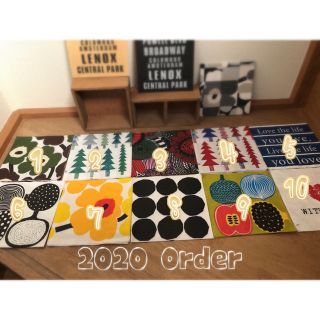 マリメッコ(marimekko)の❀66種類オーダー❀マリメッコ☆インテリアパネル☆北欧☆ボード☆ハンドメイド(その他)