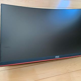 AOC 23.6インチ リフレッシュレート144Hz 曲面ディスプレイ(ディスプレイ)