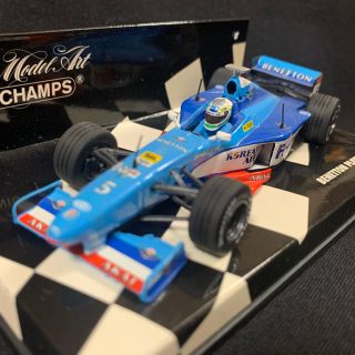 ミニカー　1/43 MINICHAMPS Benetton  B198(ミニカー)