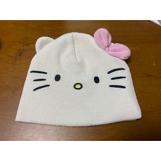 サンリオ(サンリオ)の新品　サンリオ　キティちゃん　ニット帽 帽子(帽子)