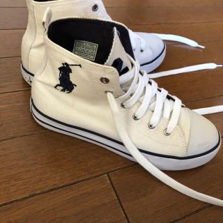 ポロラルフローレン(POLO RALPH LAUREN)のラルフローレンハイカットスニーカー(スニーカー)