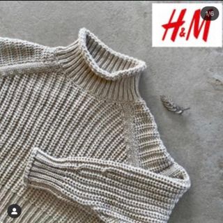 エイチアンドエイチ(H&H)のチャンキーニット　Ｈ＆Ｍ(ニット/セーター)