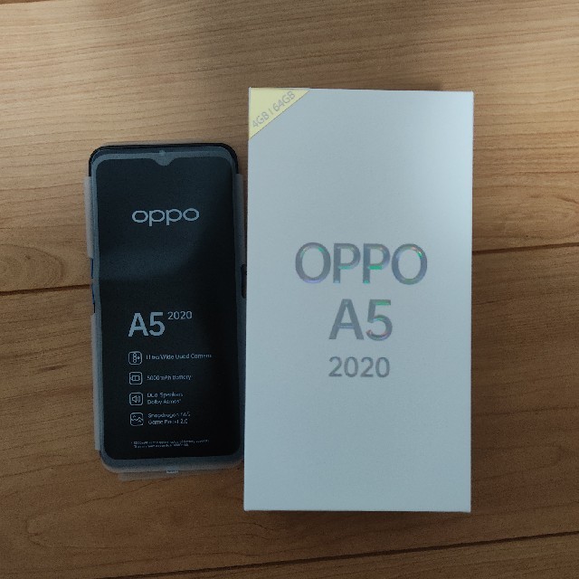 【専用品】OPPO A5 2020 モバイルスマートフォン/携帯電話