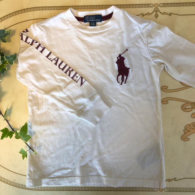 POLO RALPH LAUREN(ポロラルフローレン)のラルフローレン　110 長袖　ロンT キッズ/ベビー/マタニティのキッズ服男の子用(90cm~)(Tシャツ/カットソー)の商品写真