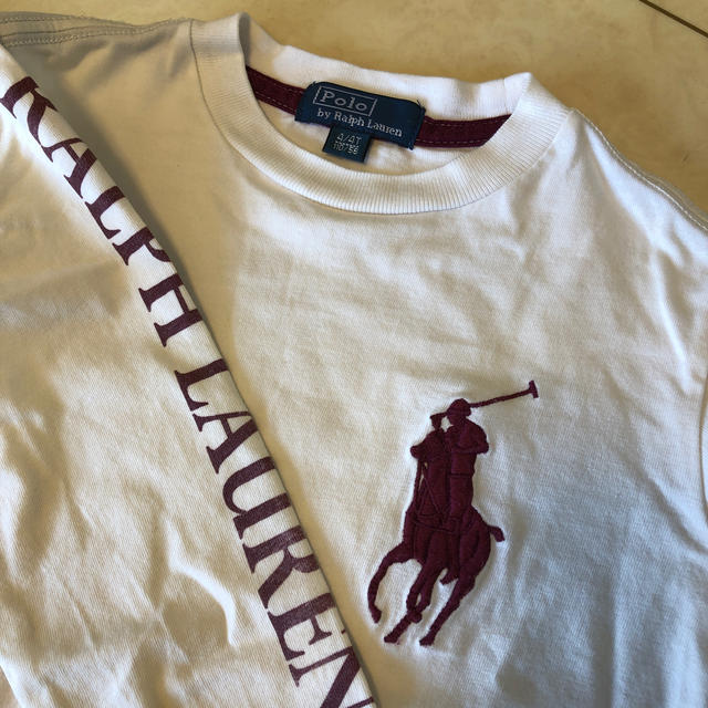 POLO RALPH LAUREN(ポロラルフローレン)のラルフローレン　110 長袖　ロンT キッズ/ベビー/マタニティのキッズ服男の子用(90cm~)(Tシャツ/カットソー)の商品写真