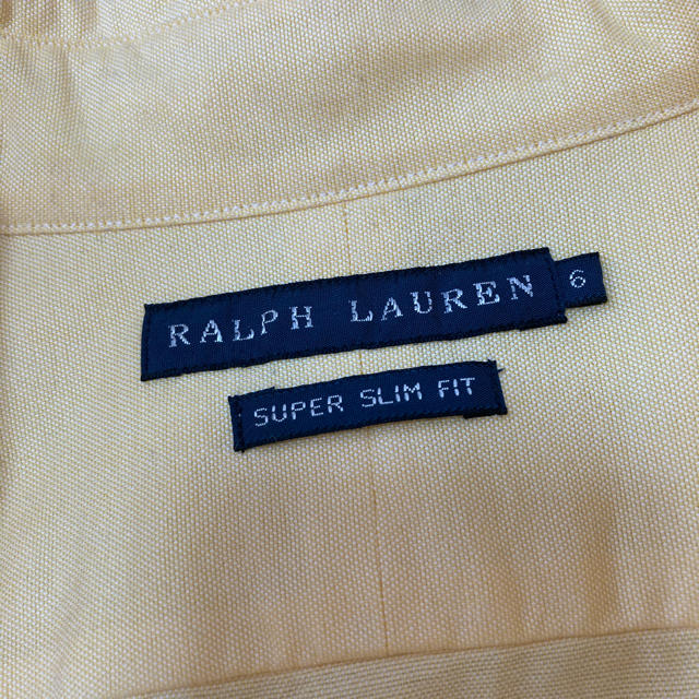 POLO RALPH LAUREN(ポロラルフローレン)のラルフローレン　レディースシャツ　スーパースリムフィット　サイズ6  M 値下げ レディースのトップス(シャツ/ブラウス(長袖/七分))の商品写真