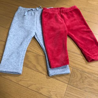 ベビーギャップ(babyGAP)のbaby GAP パンツ２枚セット　6-12month 70cm(パンツ)